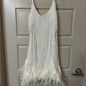 Nadine Merabi Lottie White Dress